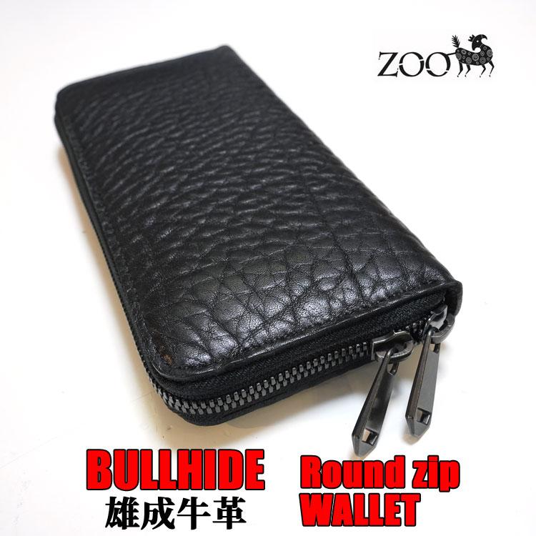 zoo正規取扱店 【ZOO】ブルハイド 雄成牛革 ファスナー式 zoo正規取扱店 【ZOO】ブルハイド 雄成牛革 ファスナー式