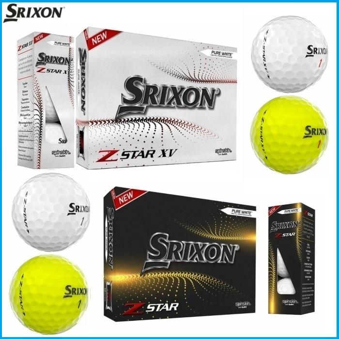 完全送料無料 SRIXON スリクソン ゴルフボール Z-Star XV ゼットスター エックスブイ 2017年モデル 4ピース構造 並行輸入品  1ダース ホワイト fucoa.cl