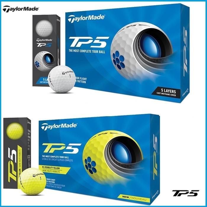 ☆2021 TaylorMade テーラーメイド TP5 ゴルフボール 1ダース(12個入り) :TP5w:RiseStore - 通販