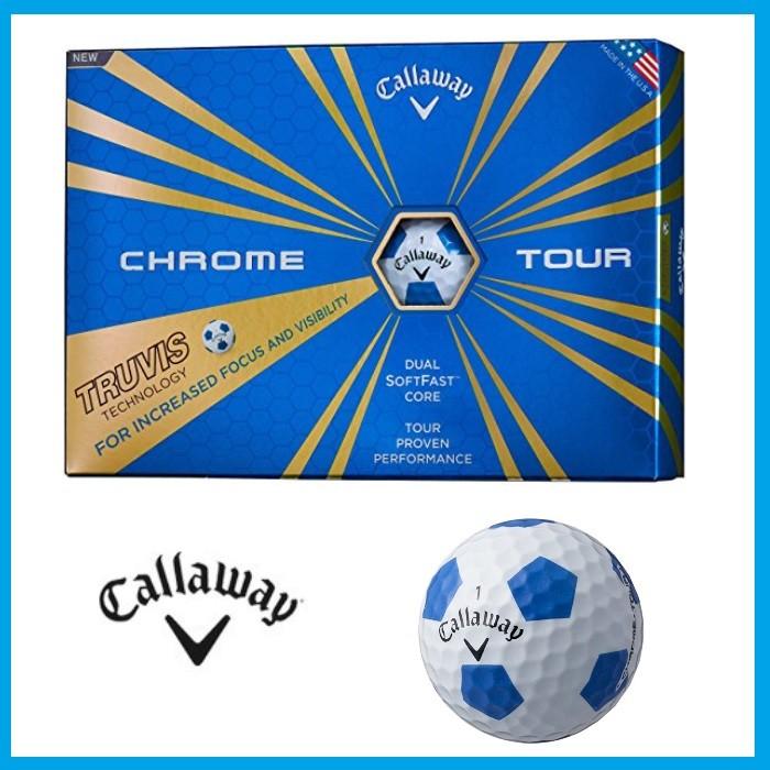 ☆キャロウェイ クロムツアー トゥルービス ゴルフボール 1ダース（12P） 2016モデル CHROME TOUR TRUVIS 日本正規品　｜rise-store