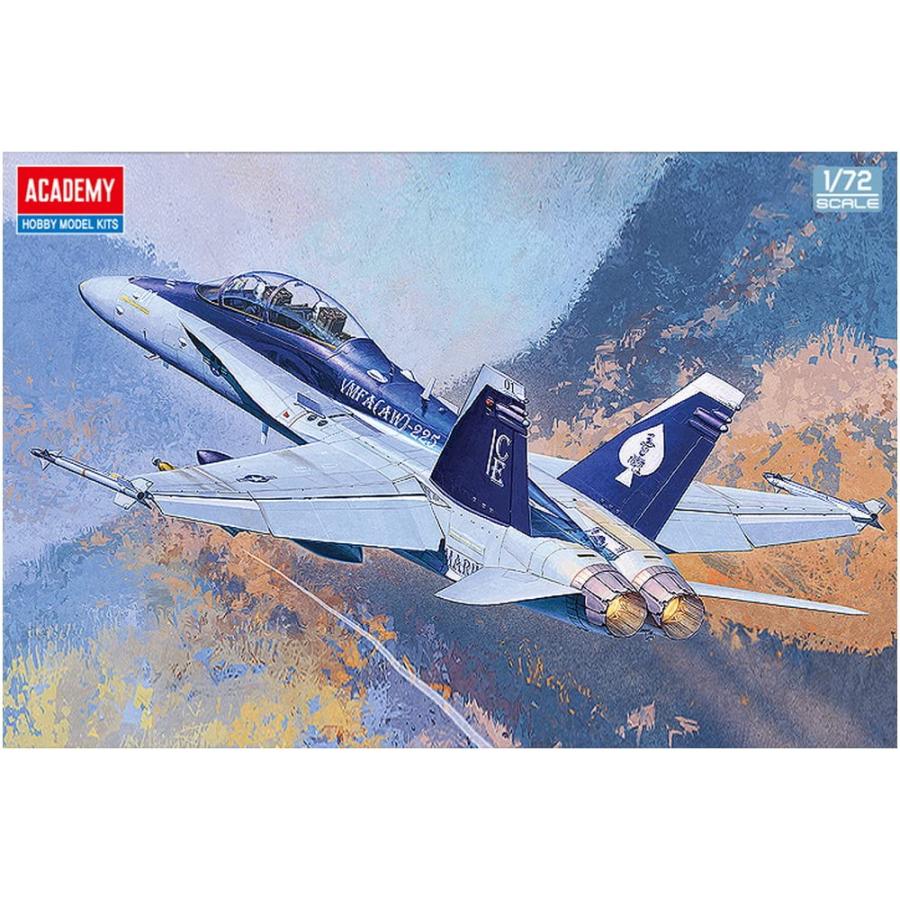 アカデミー(Academy) 1/72 アメリカ海兵隊 F/A-18D ホーネット VMFA(AW)-225 バイキングス プラモデル 12422｜rise361｜07