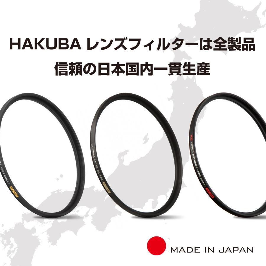 HAKUBA 52mm レンズフィルター ULTIMA 高透過率 薄枠 日本製 保護用 CF-UTLG52｜rise361｜06