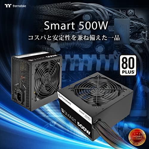 Thermaltake Smart 500W -STANDARD- PC電源ユニット PS624 PS-SPD-0500NPCWJP-W｜rise361｜02