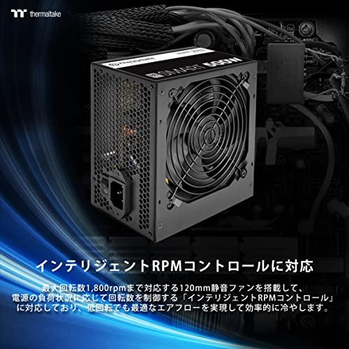 Thermaltake Smart 500W -STANDARD- PC電源ユニット PS624 PS-SPD-0500NPCWJP-W｜rise361｜05