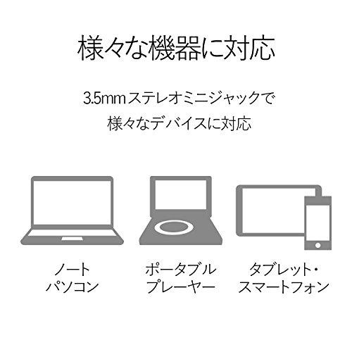 エレコム スピーカー USB給電 4W コンパクト ブラック MS-P08UBK｜rise361｜04