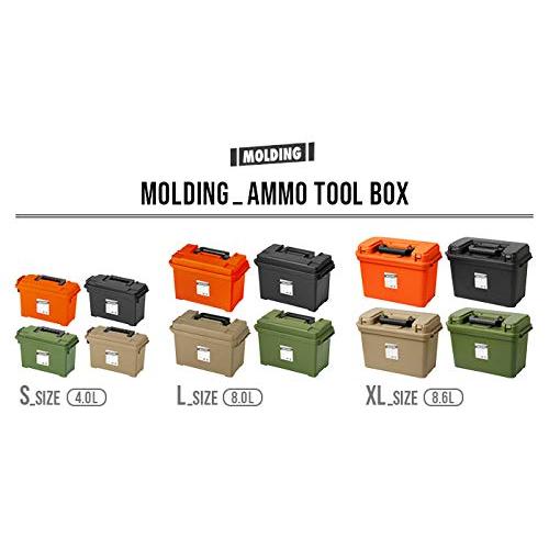 モールディング アーモ ツールボックス [サンド / Sサイズ] BRID molding AMMO TOOL BOX S｜rise361｜05
