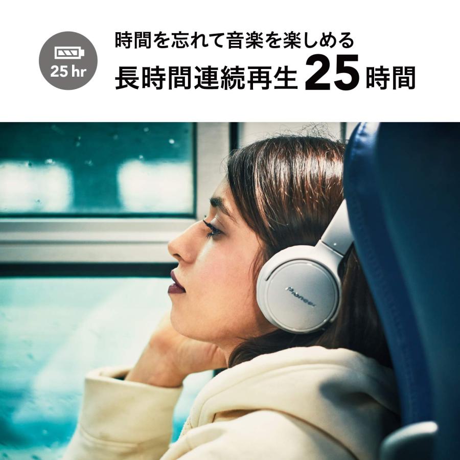 パイオニア S3wireless ヘッドホン SE-S3BT:Bluetooth/密閉型/ピンク SE-S3BT(P)｜rise361｜02