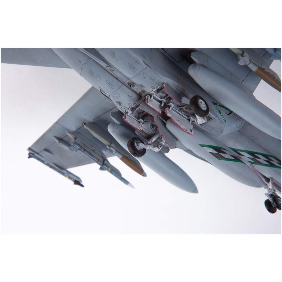 童友社 1/72 凄!プラモデル No.7 アメリカ海軍 F/A-18E スーパーホーネット VFA-195 Chippy Ho 色分け済みプラモデル｜rise361｜06