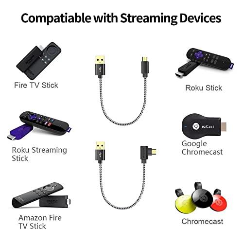 PODLINE USB電源ケーブル Fire Stick用 TVのUSBポートからストリーミングTVスティックに電力を供給 AC電源アダプターと整理ワ｜rise361｜02