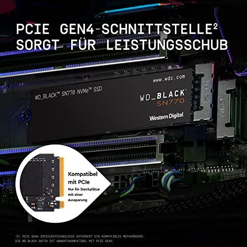 WD_BLACK 1TB SN770 NVMe 内蔵ゲーミング SSD ソリッドステートドライブ - Gen4 PCIe, M.2 2280、最大5,｜rise361｜03