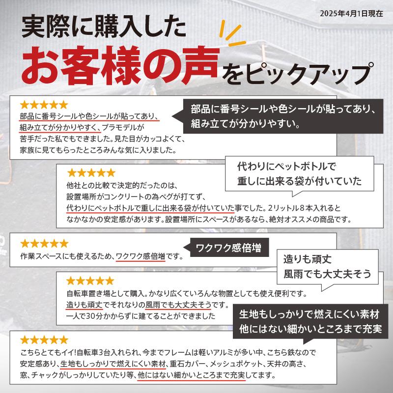 自転車 バイク ガレージ Mサイズ UVカット 耐水性 creer（ライズクリエイション） 【Yahoo1位】バイクガレージ M