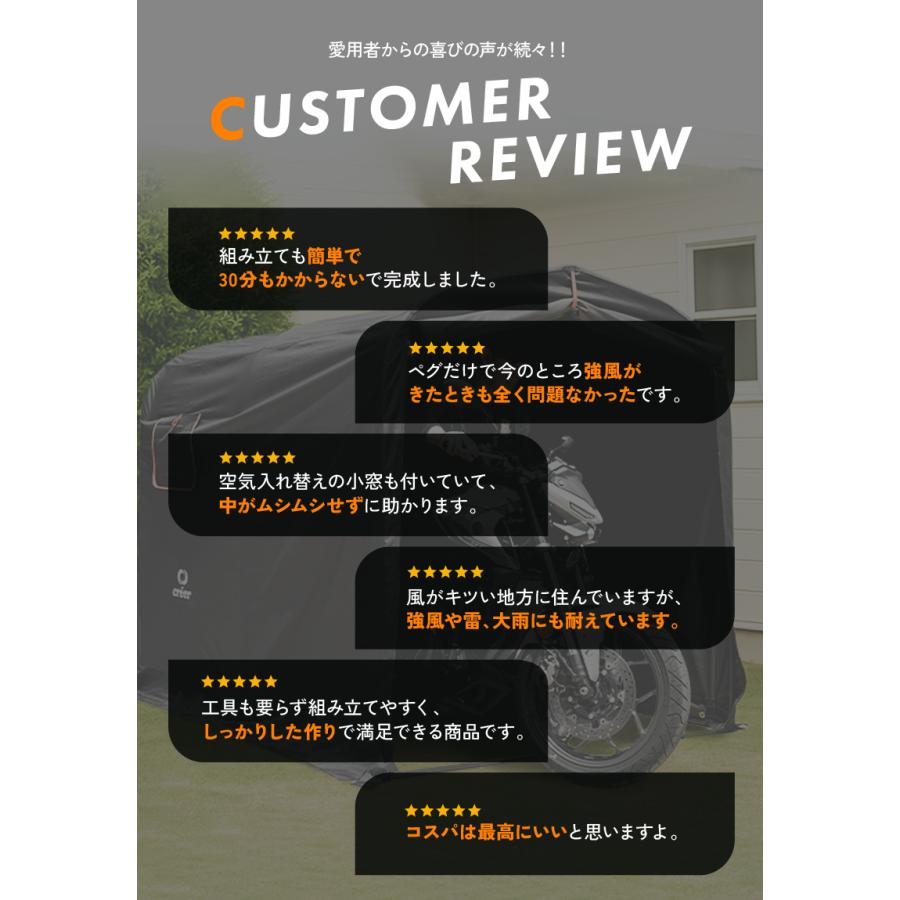 creer（クレエ） 【2点選んで5％クーポン】新仕様 バイクガレージ M