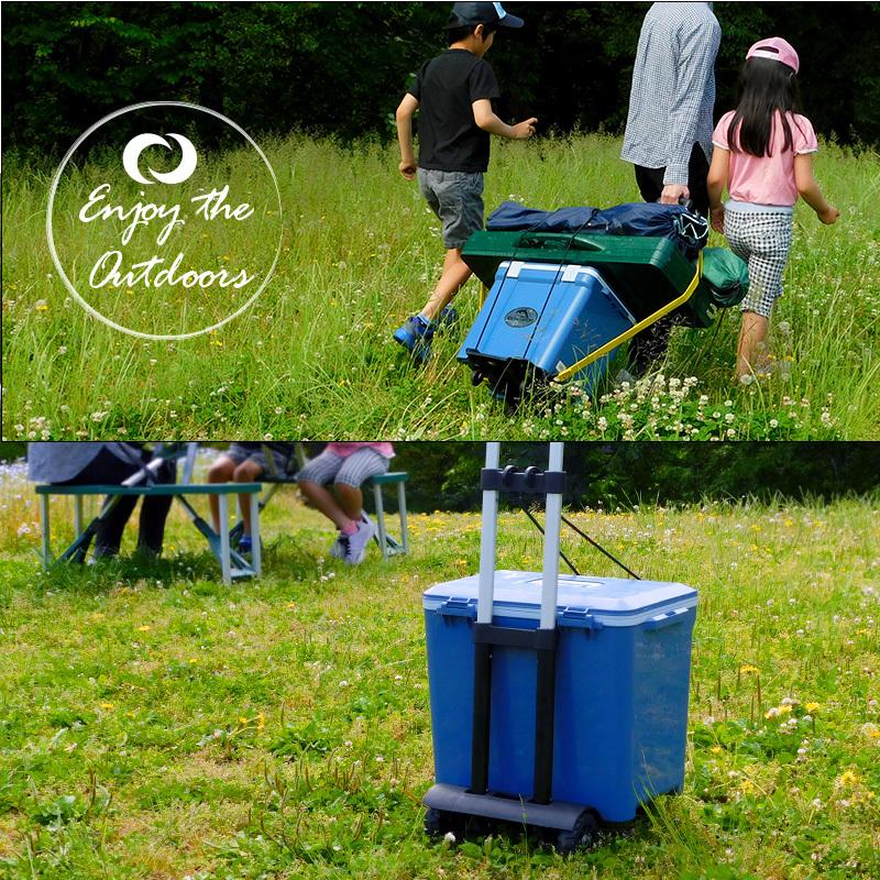 キャリーカート 折りたたみ 軽量 コンパクト 耐荷重50kg ショッピングカート タイヤ 4輪 台車 カート キャリー お買い物カート ショッピングキャリー | creer（ライズクリエイション） | 18