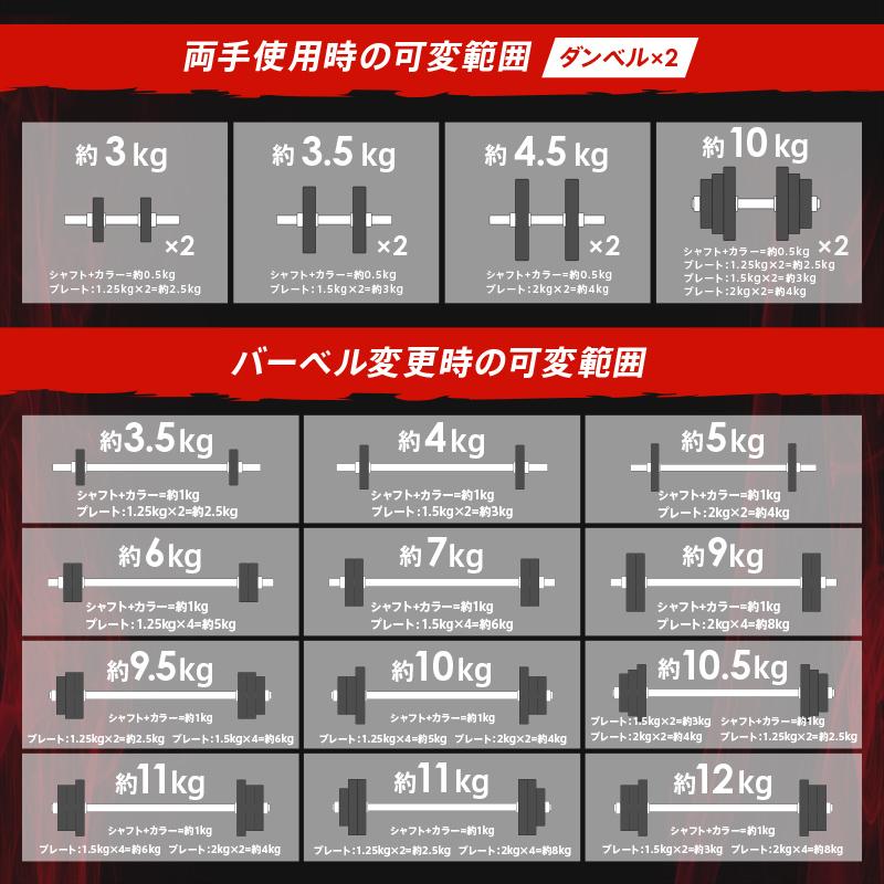 créer ダンベル 可変式 MAX 20kg 71QYLDpQCEL._AC_SY200_QL15_.jpg