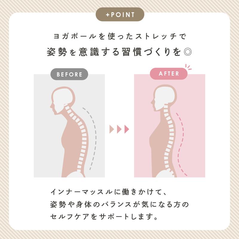 【今使えるクーポン有】ヨガポール ロング 100cm  クレエ 筋膜リリース 安い フォームローラー 体幹 ストレッチ 効果 エクササイズ ストレッチ用ポール | creer（ライズクリエイション） | 07