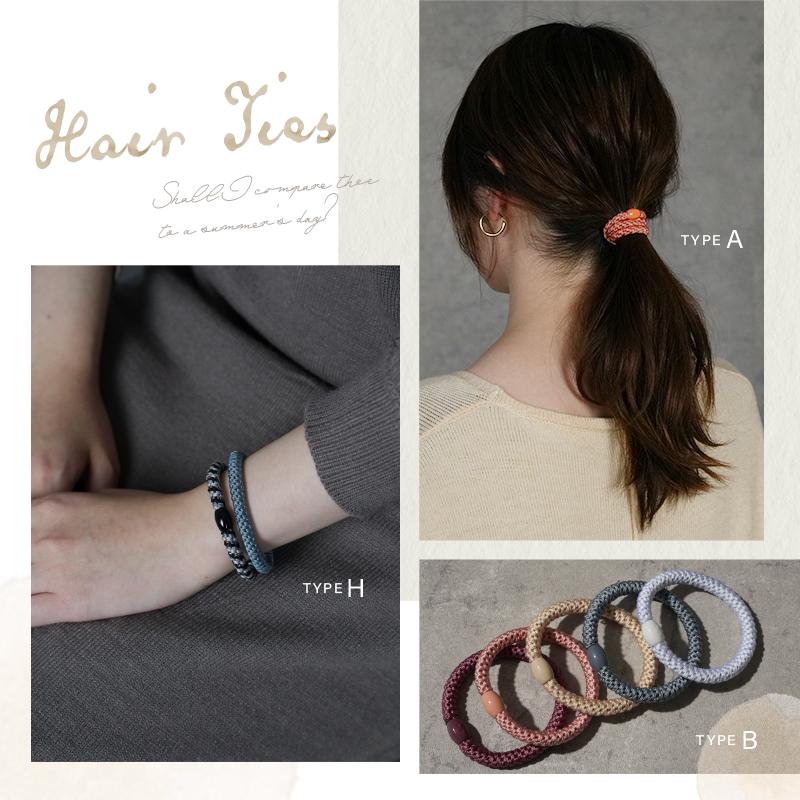 ヘアゴム ヘアアクセ おしゃれ 5個セット 跡がつかない 髪ゴム 簡単 30
