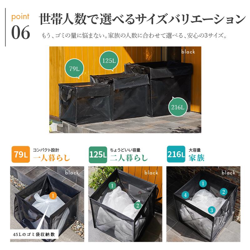 【爆買クーポン】【Yahoo1位】ゴミステーション ゴミ箱 屋外 カラスよけボックス ゴミ収集ボックス 折りたたみ 防鳥ネット 防鳥網 猫よけ ゴミ置き場 | ブランド登録なし | 13