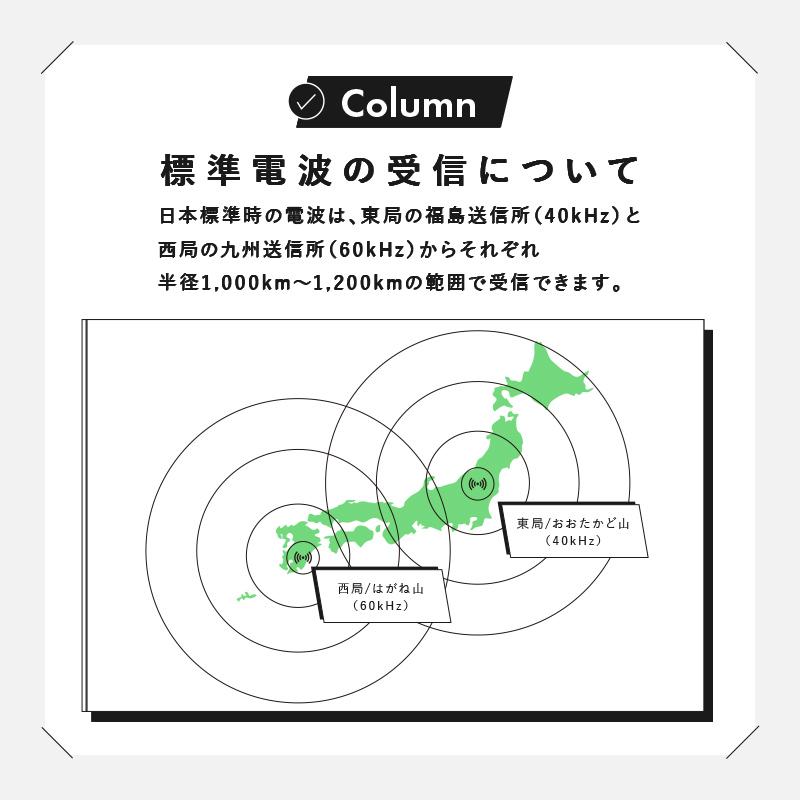 2点選んで5％クーポン】【Yahoo1位】壁掛け時計 電波時計 全4色 文字盤