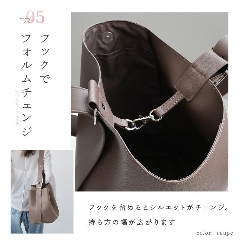 大人気！レザー　2wayショルダーバッグ　ブラウン リアルスタイル REAL STYLE ショルダーバッグ レディース ハンドバッグ