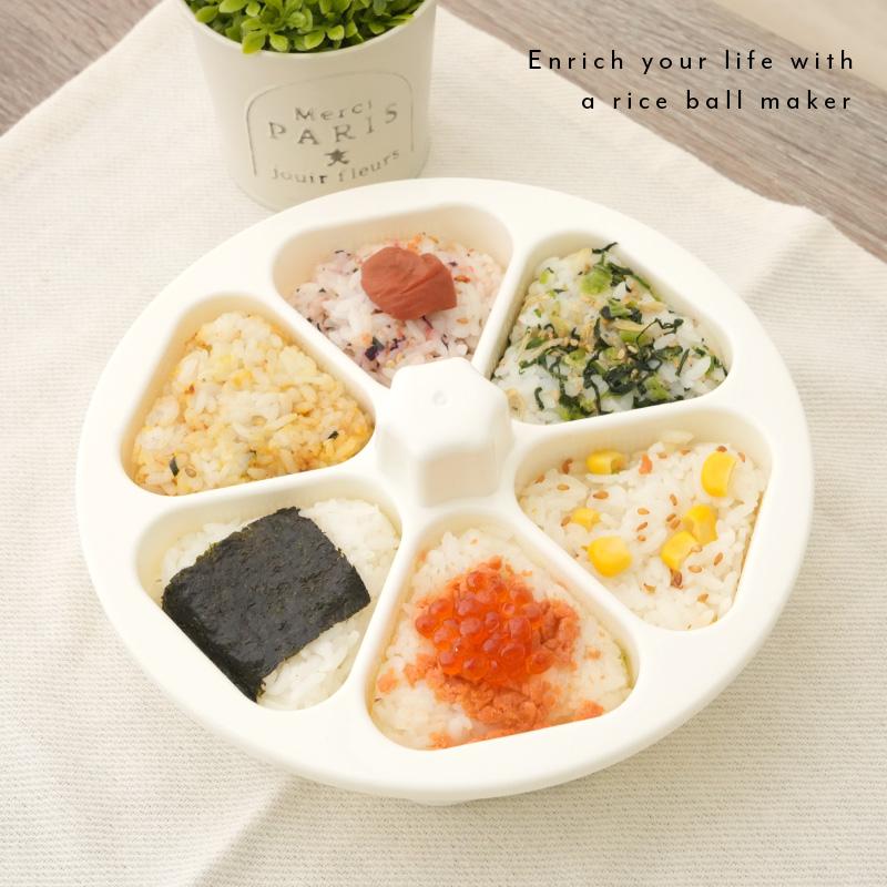 ttara 【爆買クーポン】【Yahoo1位】おにぎりメーカー 時短 6個