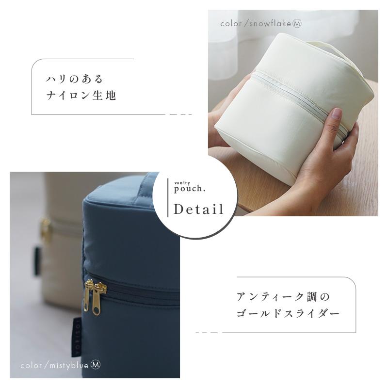 【クーポンで更にお得】【2980円〜】リニューアル 化粧ポーチ  7色展開 2サイズ Ｍ Lサイズ  大容量 小物入れ 大きめ バニティポーチ 仕切り付き | ブランド登録なし | 10