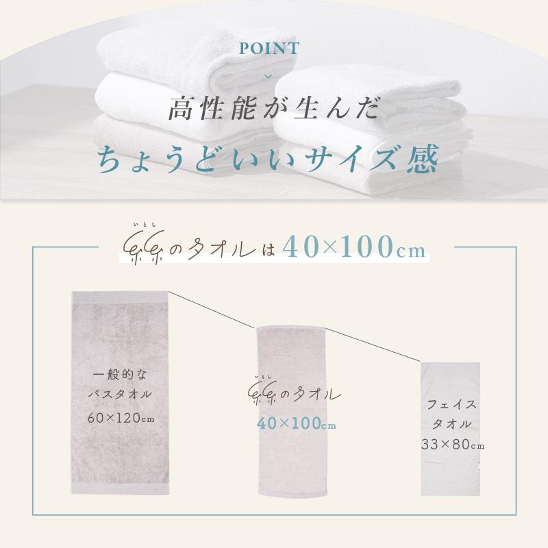 防菌 防臭 ふわふわ 綿100％ タオル 速乾 コンパクト 毛羽落ち知らず