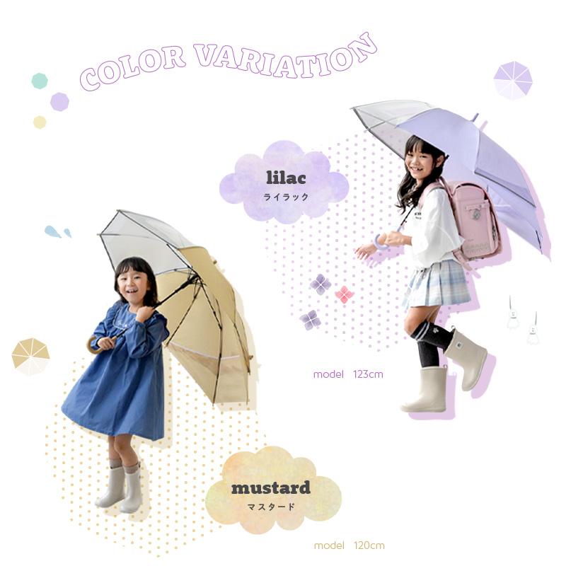Yahoo1位】新商品 傘 子供 ランドセル 濡れない 3コマ 透明窓 ジャンプ