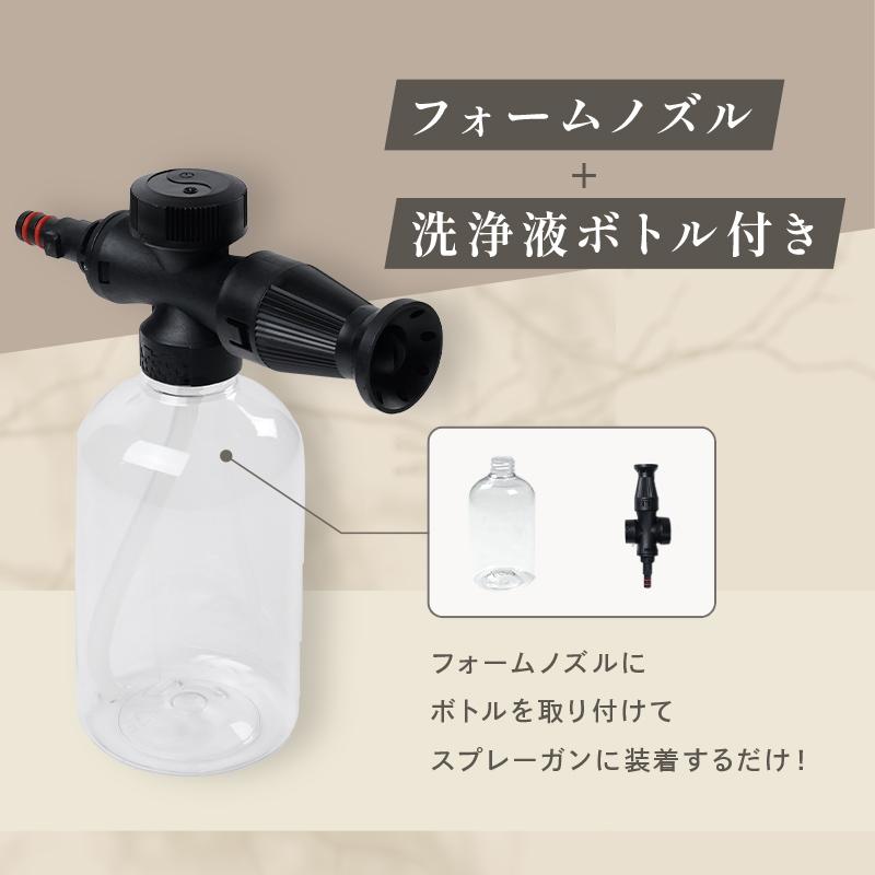 爆買クーポン】高圧洗浄機 コードレス 充電式 コンパクト収納
