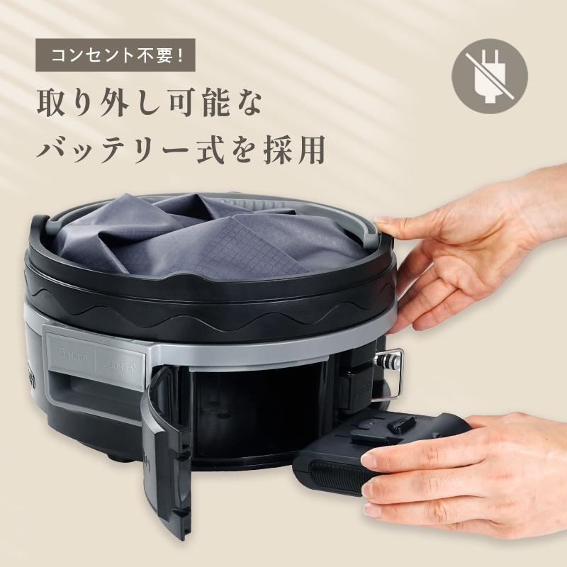 爆買クーポン】高圧洗浄機 コードレス 充電式 コンパクト収納