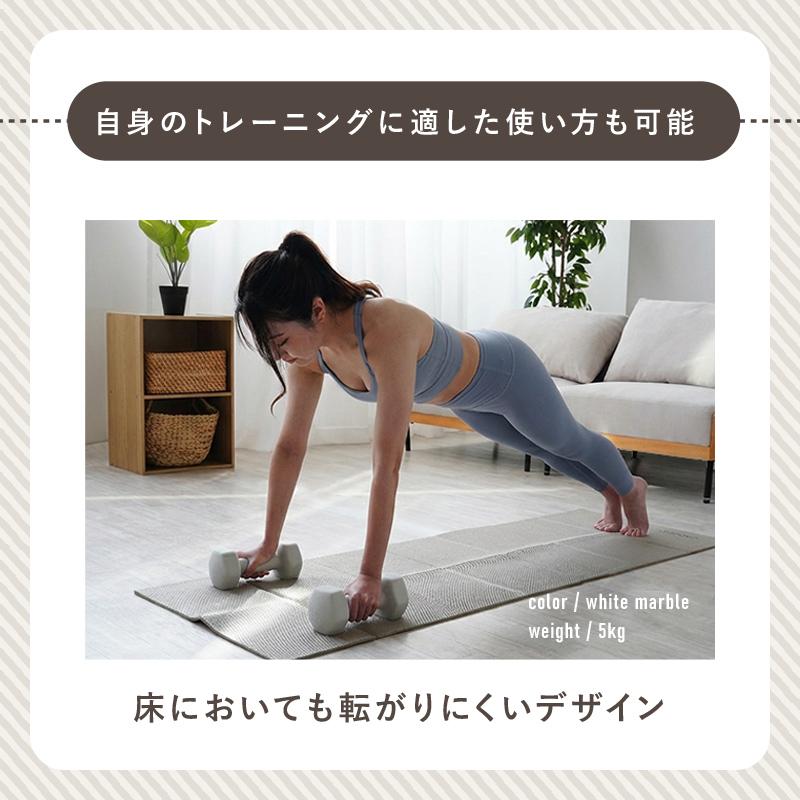 FITNESS WORLD 雑誌セット バラ売り場可 ダンベル セット 1kg 2個セット 3kg 鉄アレイ カラーダンベル 筋トレ