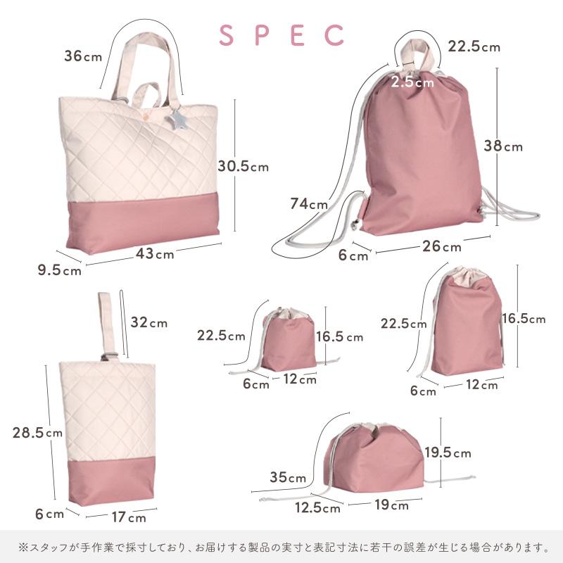 2点選んで5％クーポン】新商品 レッスンバッグ セット 6点 入園 入学