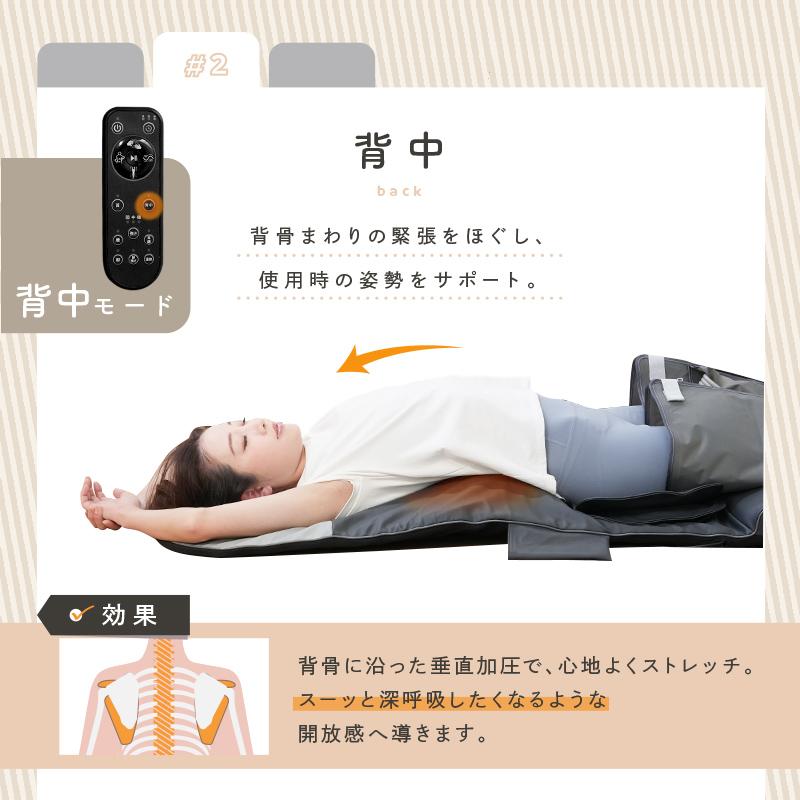 ストレッチシート エアー 温熱 ヒーター 折りたたみ コンパクト 首
