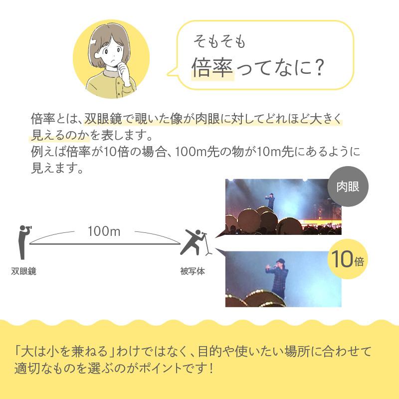 双眼鏡 コンサート 高倍率 10倍 ライブ用 ドーム 軽量 フリーフォーカス バードウォッチング コンパクト 安い 眼鏡 超軽量 超小型 ズーム 子供｜risecreation｜18