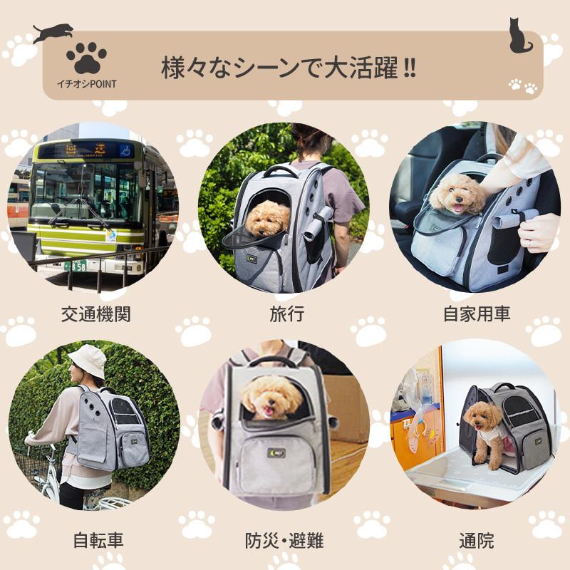 今使えるクーポン有】側面出口 3色 折り畳み ペットキャリーバッグ