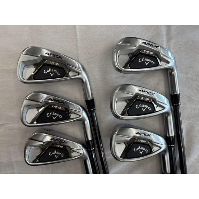 キャロウェイ APEX DCB 6S Diamana55 R 2本未使用 Callaway（キャロウェイ） 【中古】キャロウェイ APEX DCB◇Diamana55