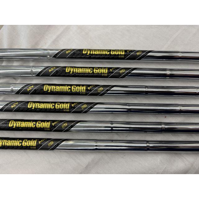 【中古】タイトリスト T100 2023 コンボ◆Dynamic Gold MID 115 6本セット◆X100◆34[8086]の画像