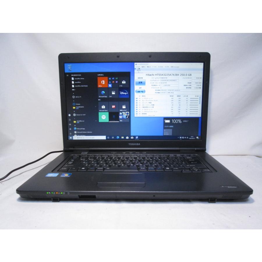 東芝 dynabook Satellite B551/D/Core i7/8GB/250GB/マルチ/無線