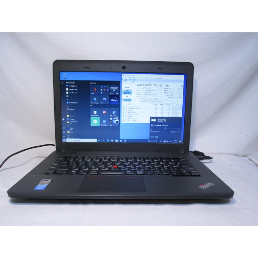 Lenovo ThinkPad E440 20C5CTO1WW Core i5 4200M 2.5GHz 16GB 480GB SSD 14インチ DVD作成 Win10 64bit