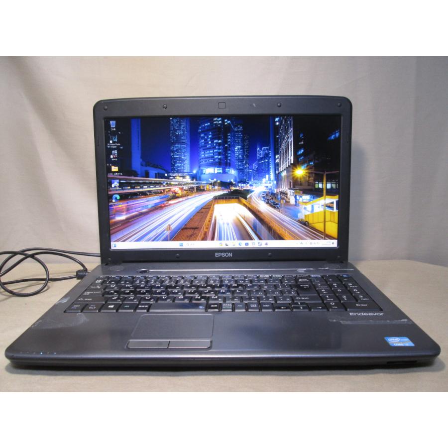 EPSON Endeavor NJ5700E【Core i7 3840QM】 16GBメモリ 【Windows11 