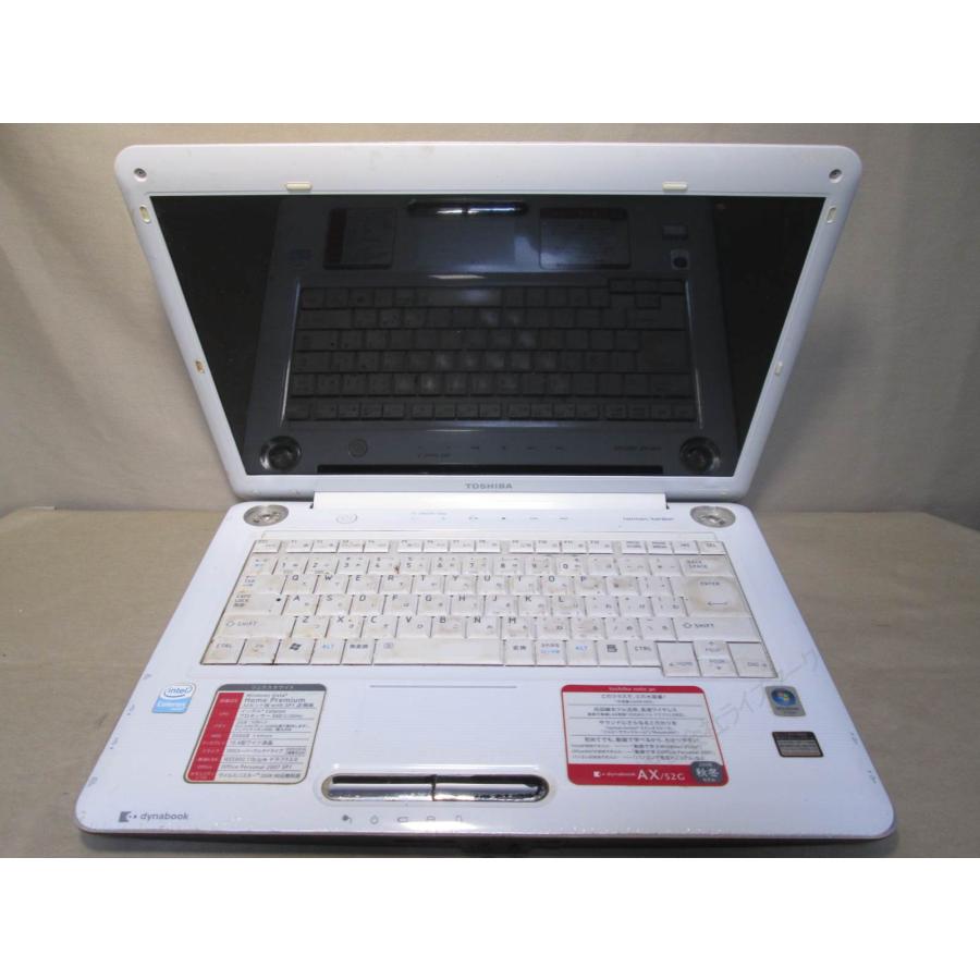 Windowsノート本体 TOSHIBA Dynabook AX /52G dynabook（ダイナブック） 東芝 dynabook AX AX/52G【Celeron 560 2.13