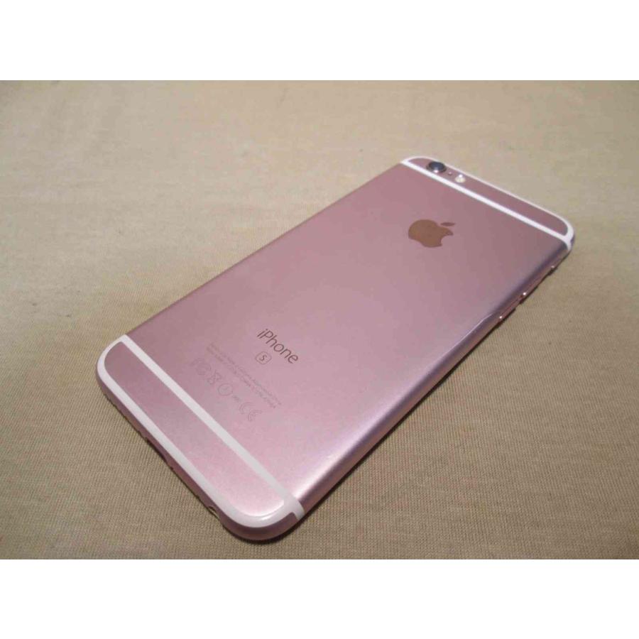 Apple スマホ ＜美品＞【iPhone6s 16GB MKQM2J/A】 ローズゴールド