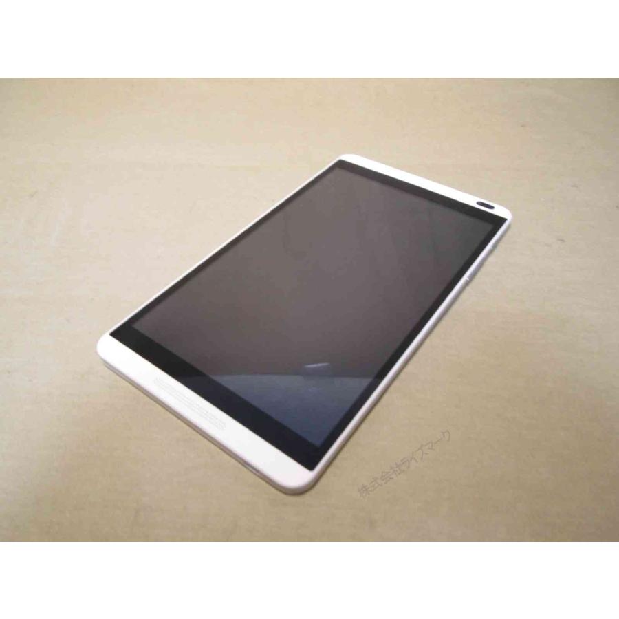 docomo dtab ホワイト Androidタブレット本体 dtab docomo d-01H HUAWEI harman/kardon Androidタブレット/ファー