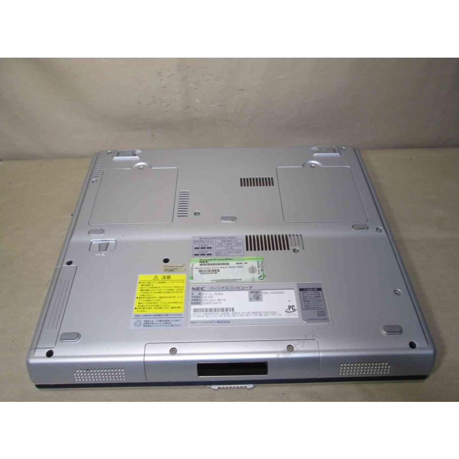 NEC NEC LaVie L LL750/DD【Celeron M 1.4GHz】 256MBメモリ