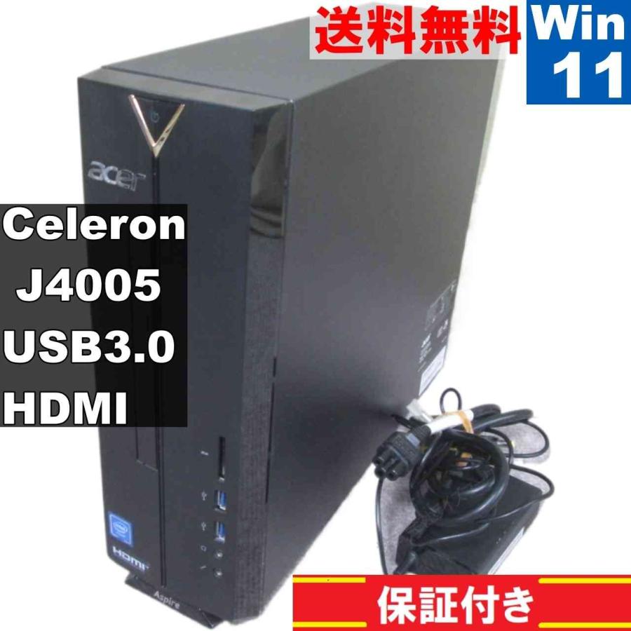 Windowsデスクトップ Aspire XC-830-N18F Windows11 acer（エイサー） Acer Aspire XC-830-N18F【大容量HDD搭載】 Celeron
