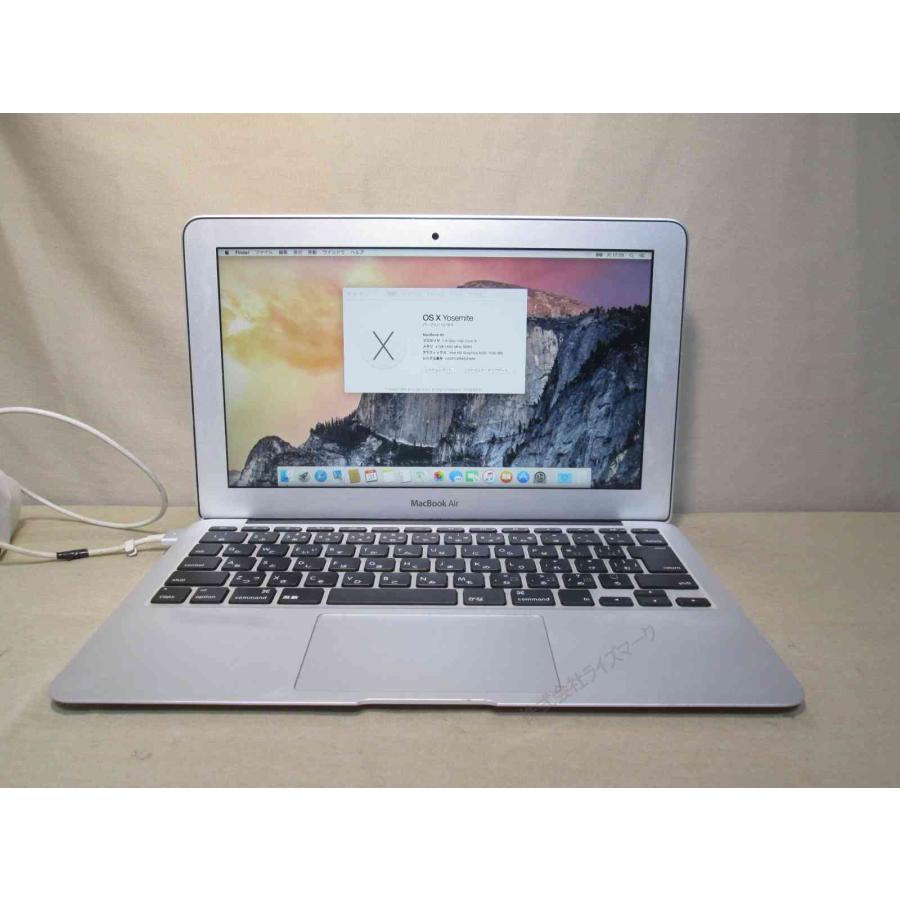 Apple Apple MacBook Air A1465【Core i5 1.6GHz】 Mac OS X Yosemite