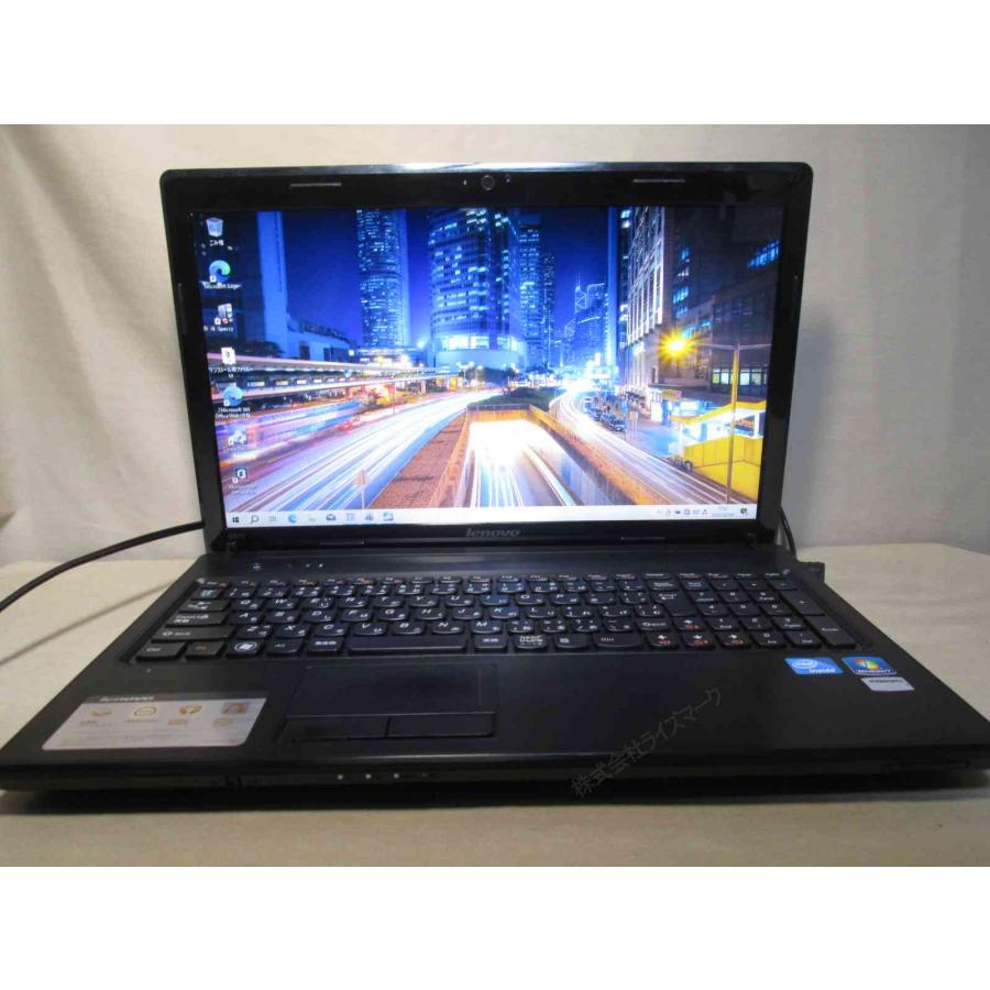 保証付 即使用可能 Wi-Fi有 15.6型ノートパソコン Lenovo G560 良品 Core