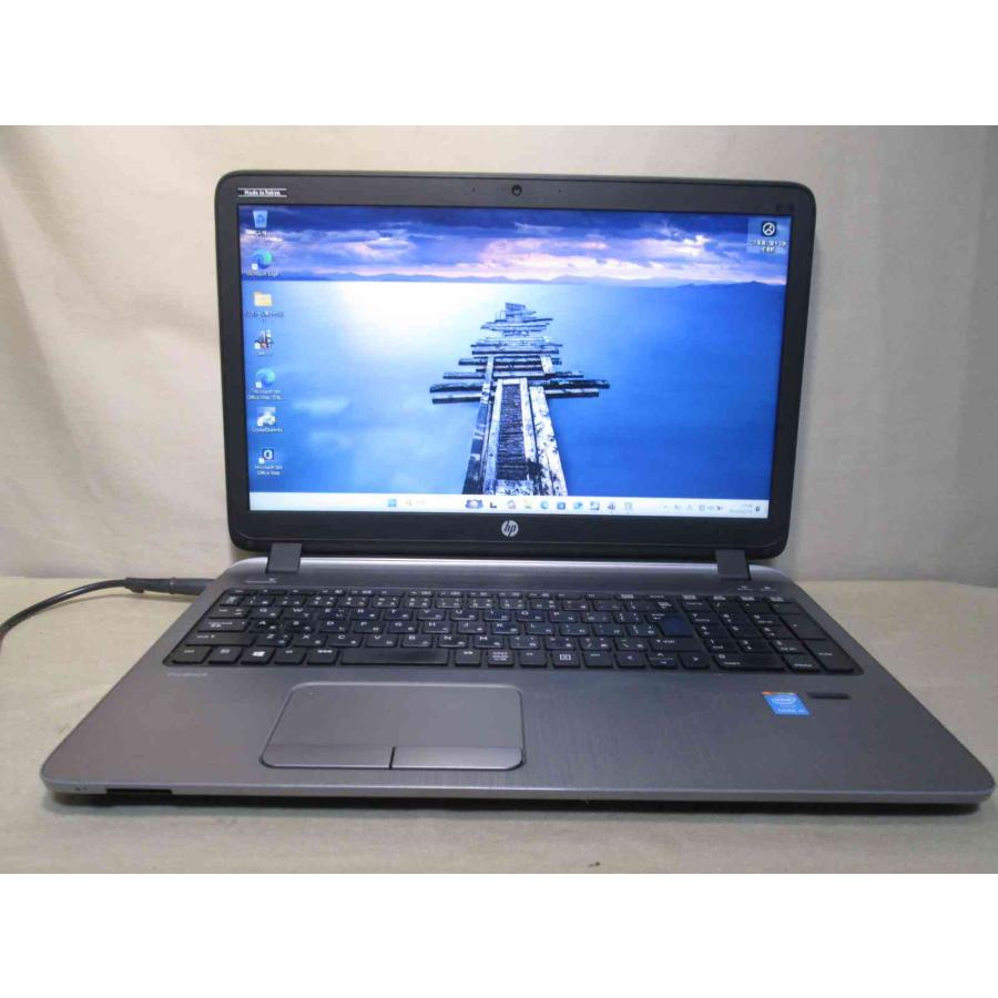日本HP HP ProBook 450 G2【SSD搭載】 Core i3 5010U 【Windows11 Pro