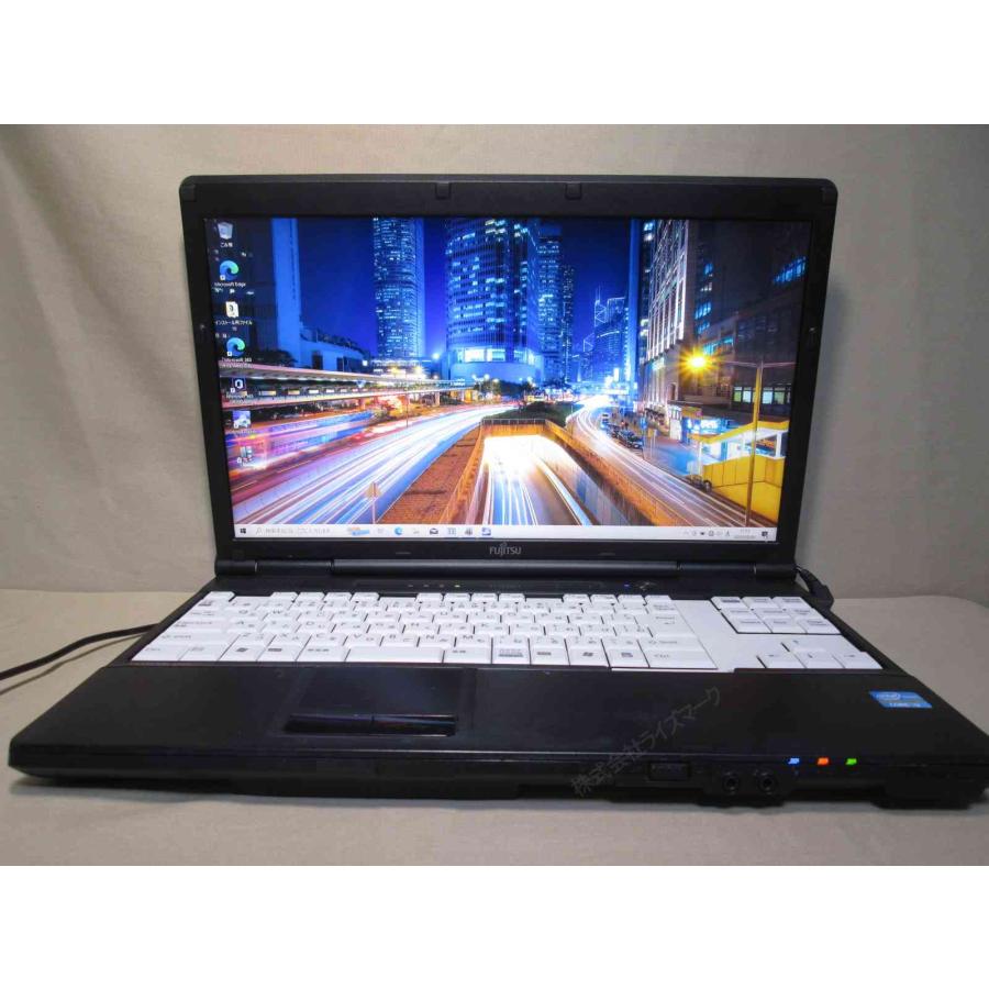 ★美品 高性能i3！SSD256GB メモリ8GB★A561/D 富士通（FUJITSU） LIFEBOOK A561/D【Core i3 2350M】 【Windows10