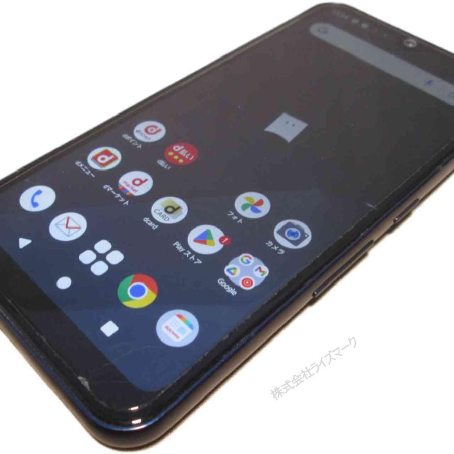 富士通（FUJITSU） スマホ ＜美品＞【arrows We F-51B】 ネイビー
