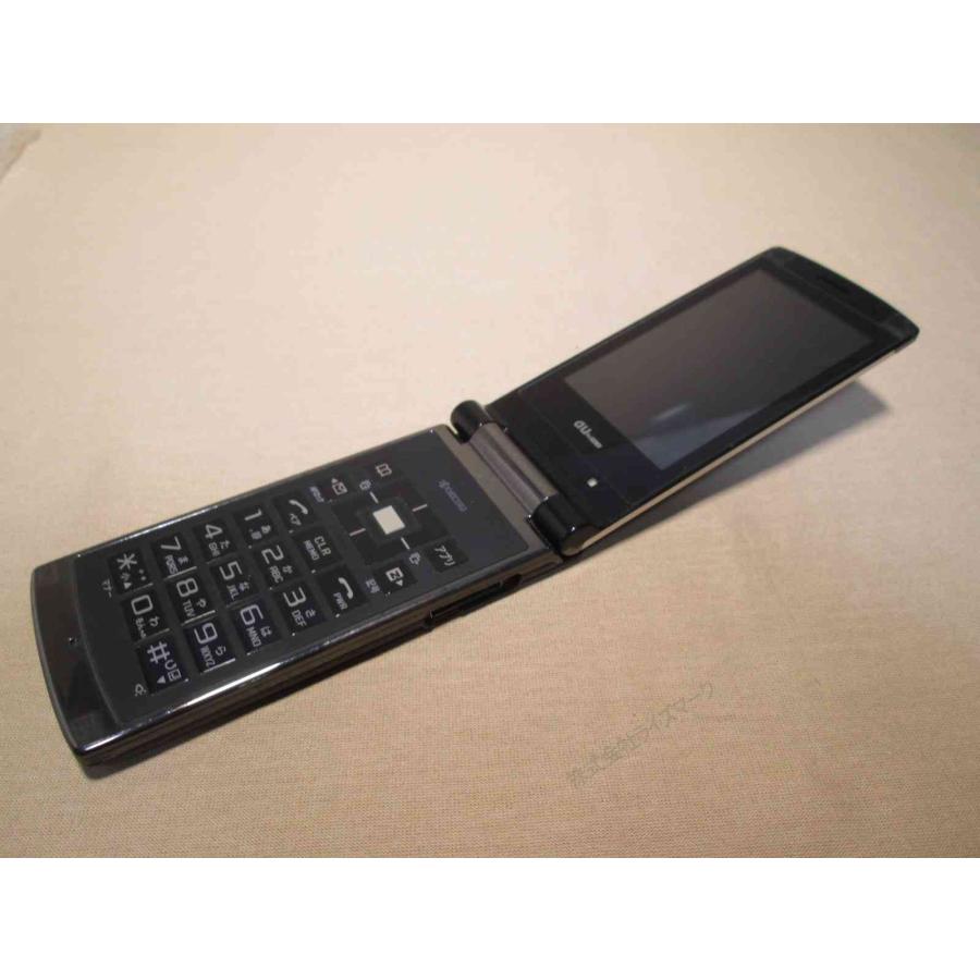 ガラケー【K002】 ブラック 【送料無料】 au 京セラ 動作保証 [95859
